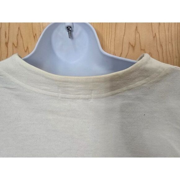 Womens Silverwear Ivory Cotton Sleeveless Zip-Up Vest Size L Swim cover - Picture 6 of 7